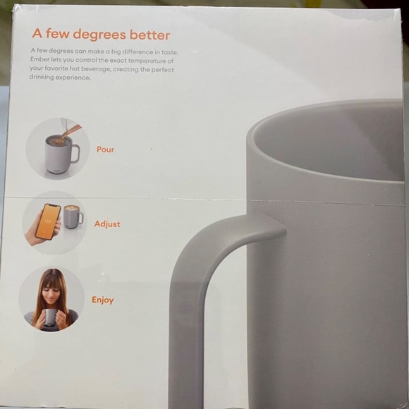 EMBER Gen 2 TEMPERATURE CONTROL MUG 14oz BRAND NEW IN SEALED BOX Slate Gray - Picture 11 of 12